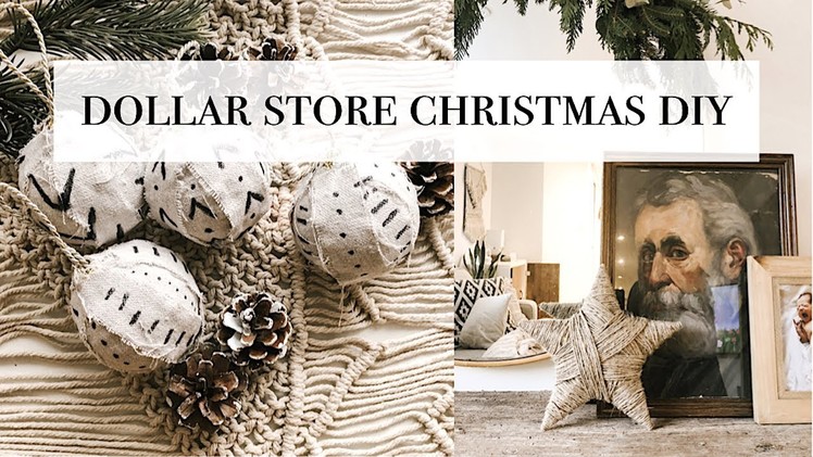 Dollar Store Christmas Decorations DIY