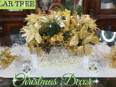 DOLLAR TREE DIY CHRISTMAS CENTERPIECE DECOR | DIY CHRISTMAS DECOR 2018