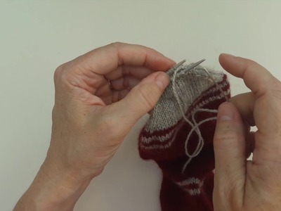 Easy Colourwork Socks - Kitchener Stitch