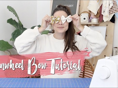 Easy Pinwheel Bow Sewing Tutorial | DIY