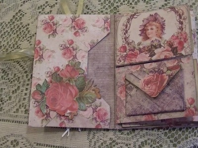 Envelope Flip Book that can re-cycled into other projects