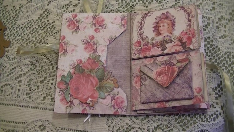 Envelope Flip Book that can re-cycled into other projects