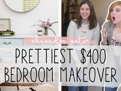EPIC BEDROOM MAKEOVER FOR UNDER $400 | FEAT. STACEY MCGUNNIGLE