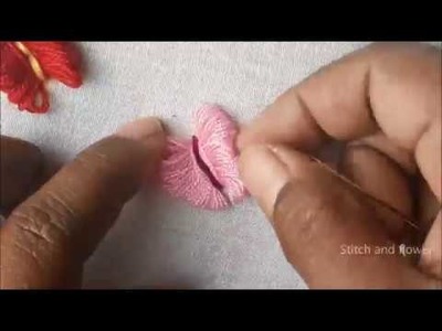 Hand embroidery New trick sewing hack | New trick embroidery design