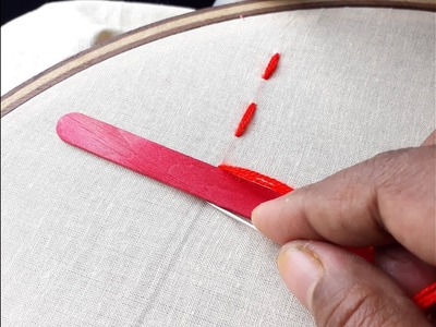 Hand Embroidery New trick stitch design
