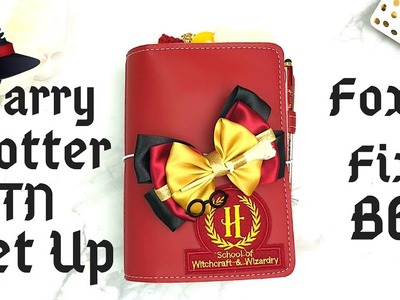 Harry Potter Themed TN Set Up - Foxy Fix B6 Cherry Pie - Gryffindor