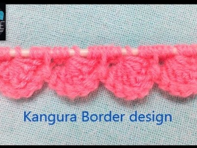 Kangura Border design for ladies & kids  satrangi