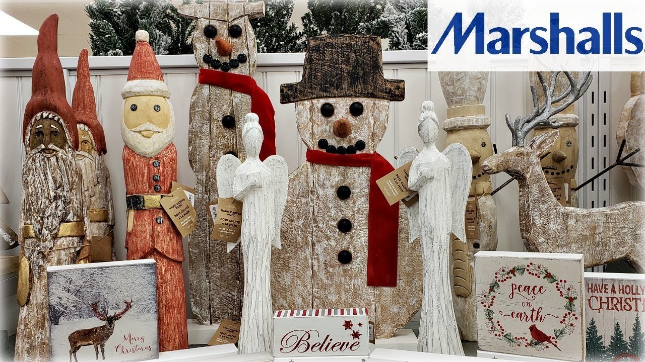 MARSHALLS CHRISTMAS DECORATIONS SHOP WITH ME 2018