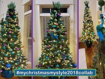 My Christmas My Style 2018 - Peacock Theme. Video #2 of 4