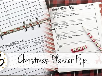 My Christmas Planner Flip Through. Show & Tell