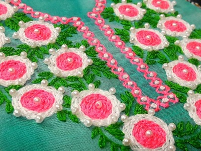 New Year Special! || CHAIN STITCH HAND EMBROIDERY DESIGN