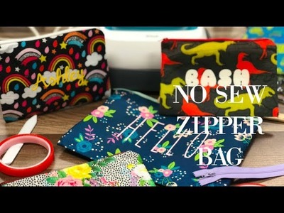 NO SEW ZIPPER BAG