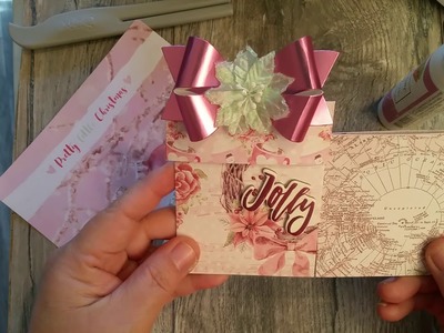 Santa Baby Gift card holder #1(WRMK inspired without the die)