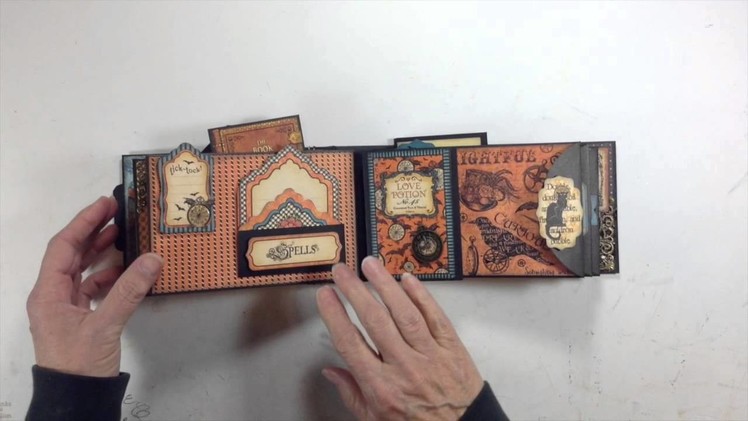 Steampunk Spells Halloween Mini Album