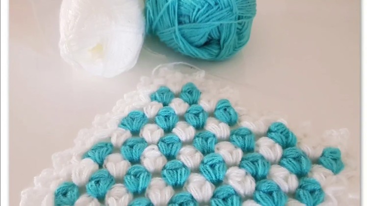 Stitch of the week #15: C2C with puff motif