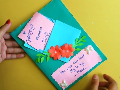 Surprising Gift for Mom | DIY Mother's Day card Pop up