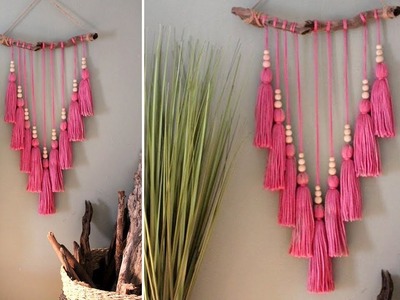 Very Easy!!! Designer Wall Hanging Craft Ideas | Handmade Things at Home | Woolen Craft Idea DIY