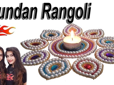 8 Kundan Rangoli - Diwali Craft - JK Arts 1491