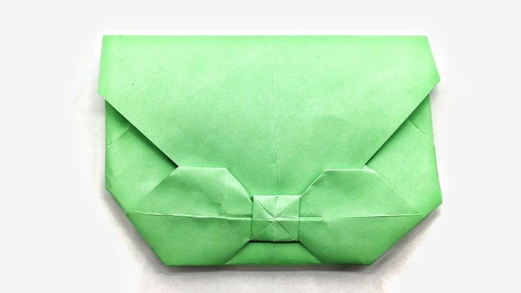 Bow Tie Envelope - DIY Origami Tutorial by Paper Folds - 946