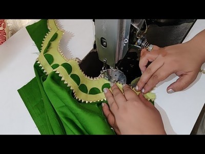 Creative neck design for Kurti.Blouse.Kameez Cutting and Stitching.