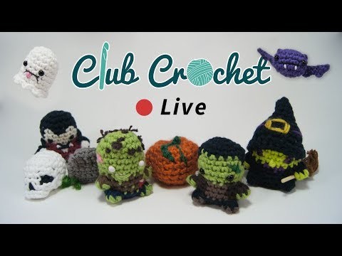 Crocheting Halloween Patterns - Club Crochet Live