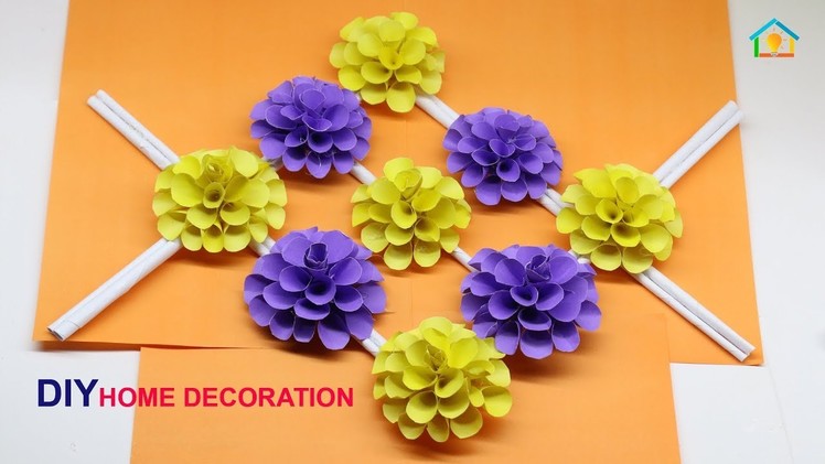 DIY Origami Wall Hanging Home Decoration | Awesome Paper Crafts Flower