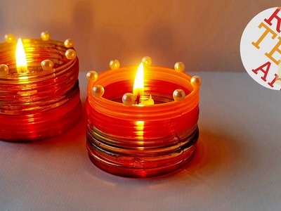 DIYA Diwali Candle Holder for Kids - Easy Diwali Kids Crafts