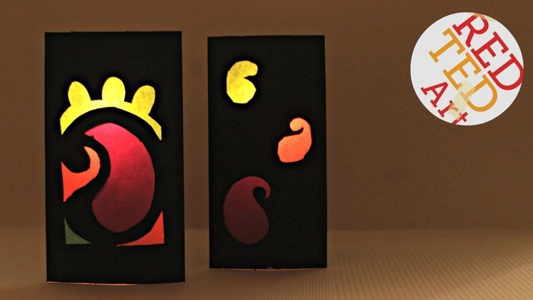 Easy Paper Lantern for Diwali - Easy Kids Diwali Craft