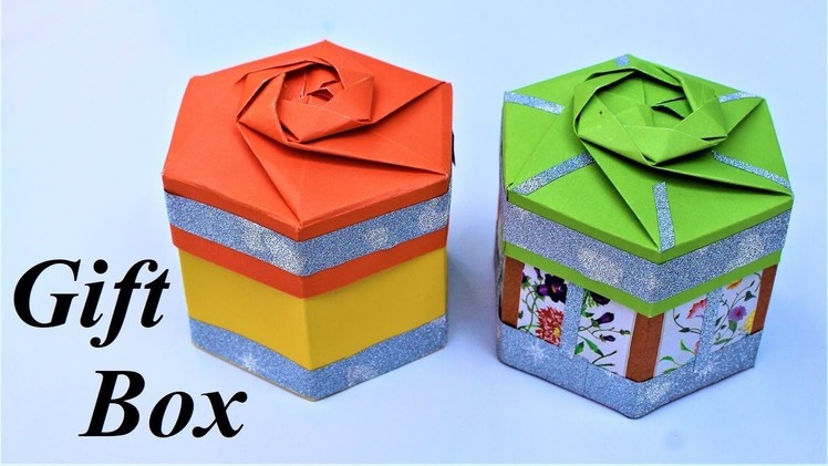 Gift Box | how to make a gift box | gift box ideas | crafts on paper