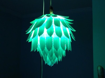 Green Leafy lantern (Akash Kandil) For Diwali Decorations.