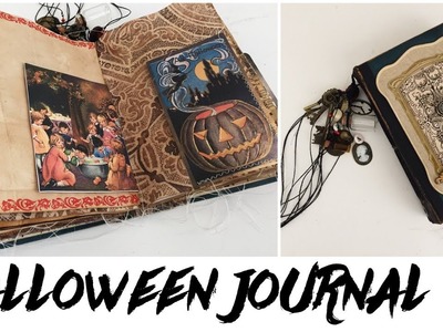 Halloween Junk Journal | Process And Flip Through Video