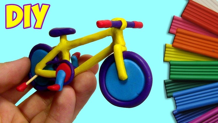 HOW TO MAKE A BICYCLE OUT OF CLAY - TUTORIAL | Play Clay