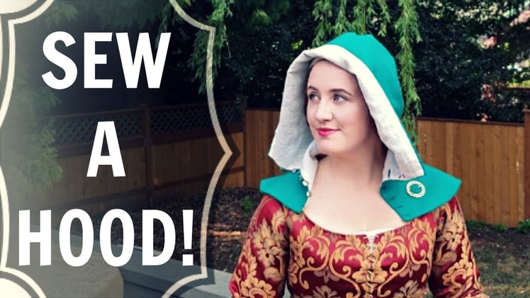 How to Make a Short Medieval Hood!