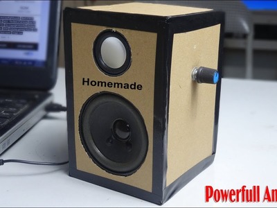 How to make a Simple Amplifier from Cardboard at home