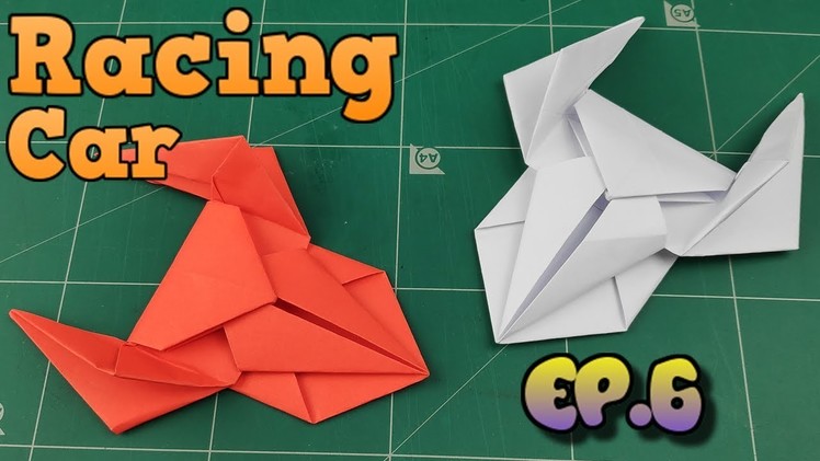 How To Make Easy Car Paper Model | Origami Car Way | DIY Paper Crafts Videos Tutorial Ep.6