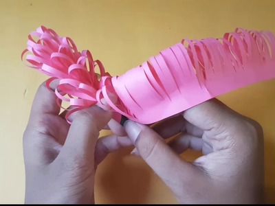 How to Make Lavender Paper Flower at Home Step by Step Easy origami Craft for Kids