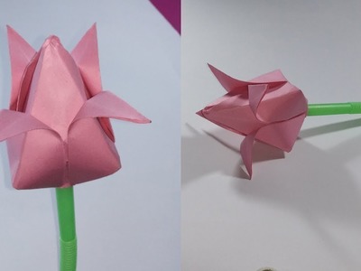 How to Make Small Lotus Flower with Paper Making Paper Flowers Step by Step