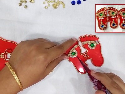 Kundan rangoli designs for Diwali decoration