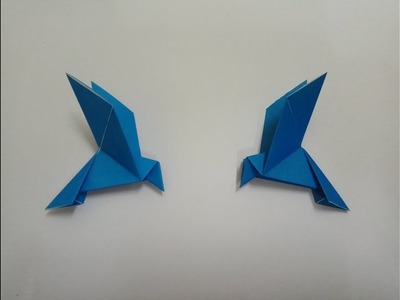 Origami Bird Easy - Folding Instructions Bird Easy