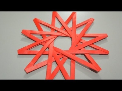 Origami Dodecagram (12 pointed star) (Jo Nakashima)