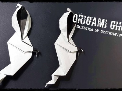 Origami Ghost - Origami for Halloween - Tutorial By OrigamiPaperCraft