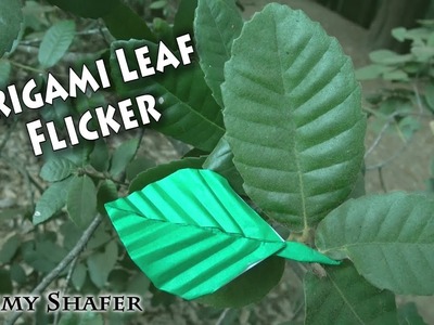 Origami Leaf Flicker
