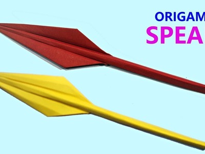 Origami Spear | How to make Cool Paper Spear | Quick & Easy Tutorial by Origami Arts