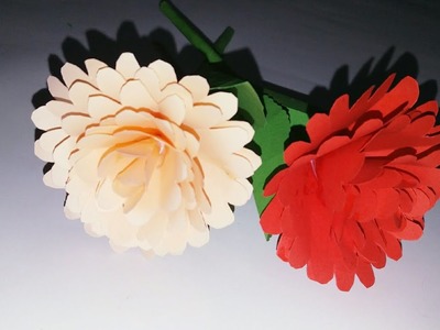 Paper Craft: How to make paper flowers.flower diy.paper flower tutorial. Chenly's Crafty Creation