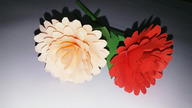Paper Craft: How to make paper flowers.flower diy.paper flower tutorial. Chenly's Crafty Creation