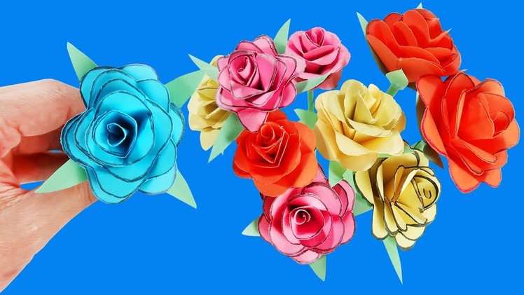 Paper Flower Craft | Wonderful Flower Crafts Ideas | How to Make Paper Flowers for Kids