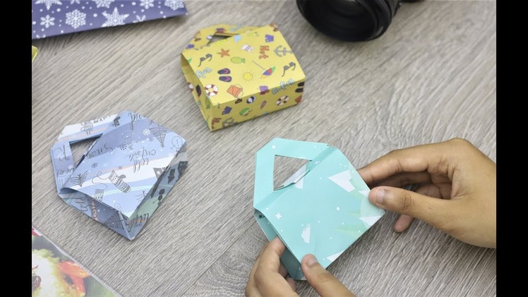Paper Folding Art (Origami): How to Make Tiny Bag