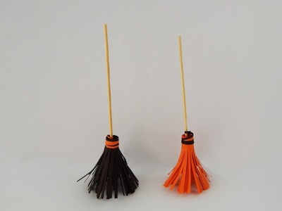 Party decoration brooms DIY Halloween broom Deko Besen