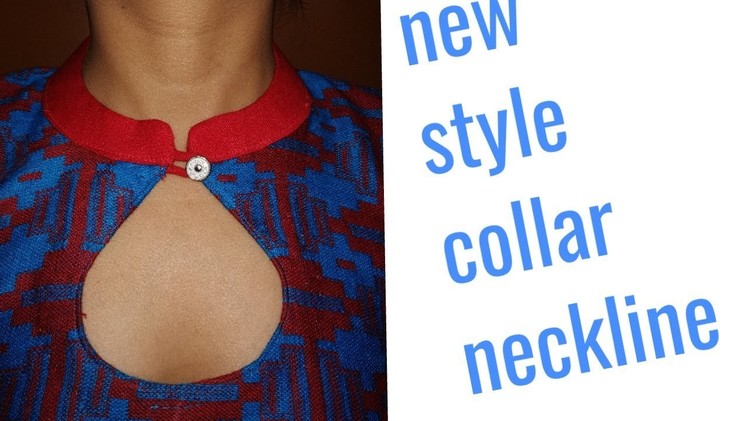Round collar neckline with new style
