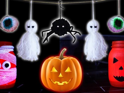 Spooky Halloween Decorations | Halloween DIY | Easy Life Hacks By HooplaKidz How To